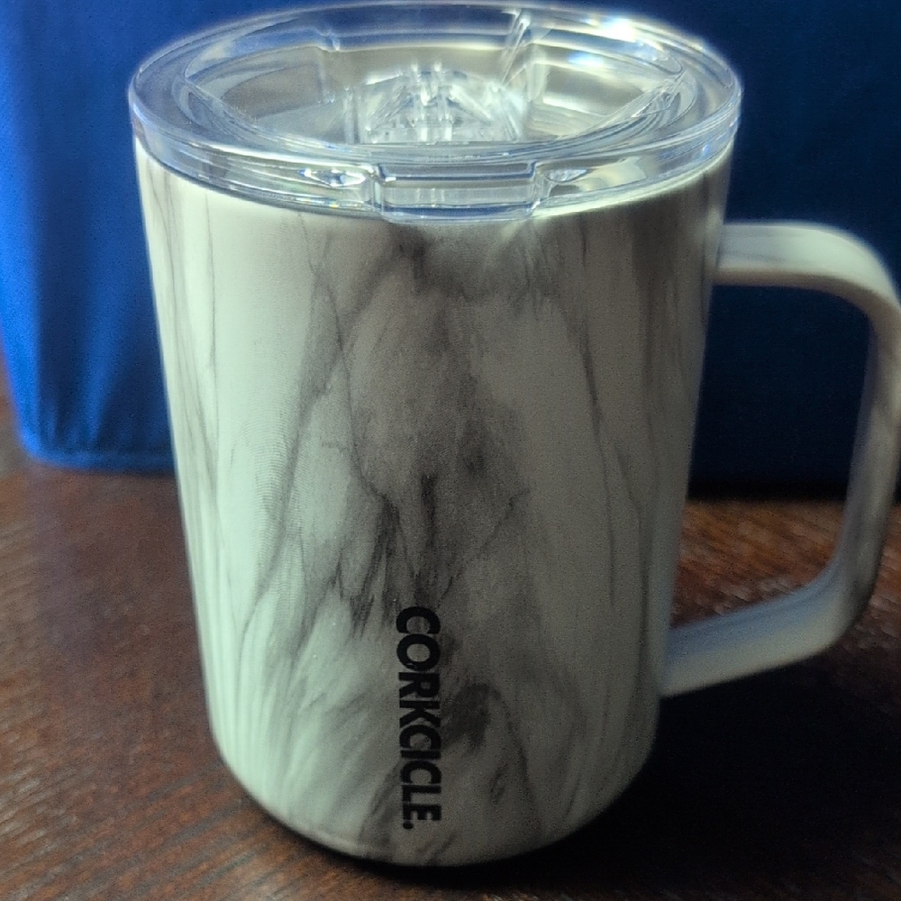Brand New Never Used Corkcicle Marble Insulated Mug!